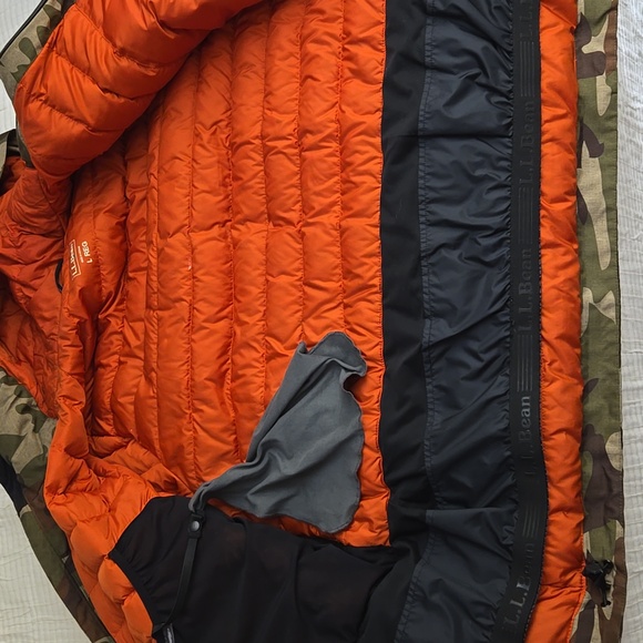 Mens L.L. Bean Camouflage Winter Jacket L reg - Picture 8 of 13